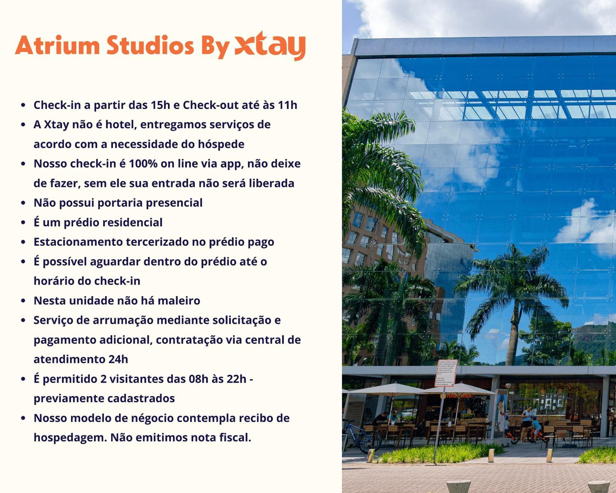 Atrium Studios By Xtay Em Palhoça Exteriör bild